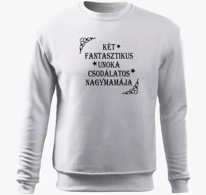 babica pulover s kapuco