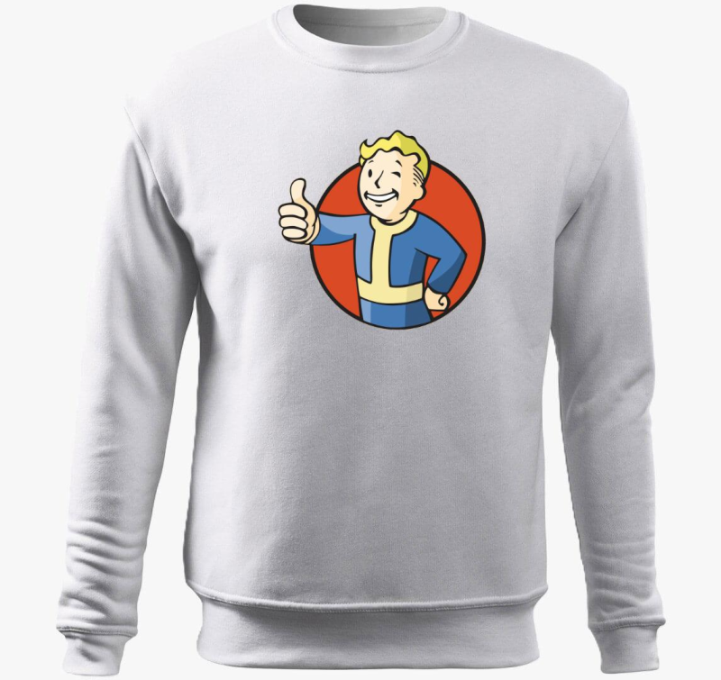 Fallout Vault Boy pulover s kapuco