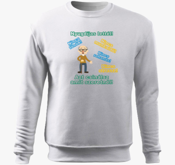 Upokojeni pulover s kapuco uraknak