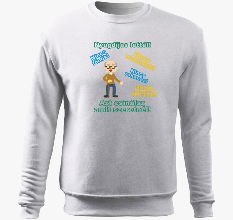 Upokojeni pulover s kapuco uraknak