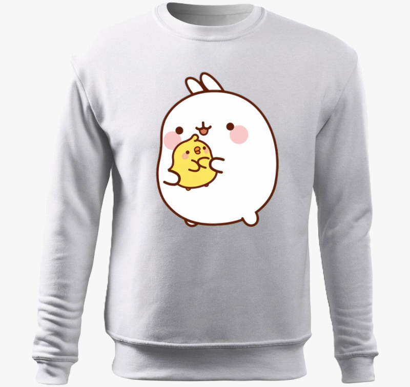 Pufi nyuszi pulover s kapuco