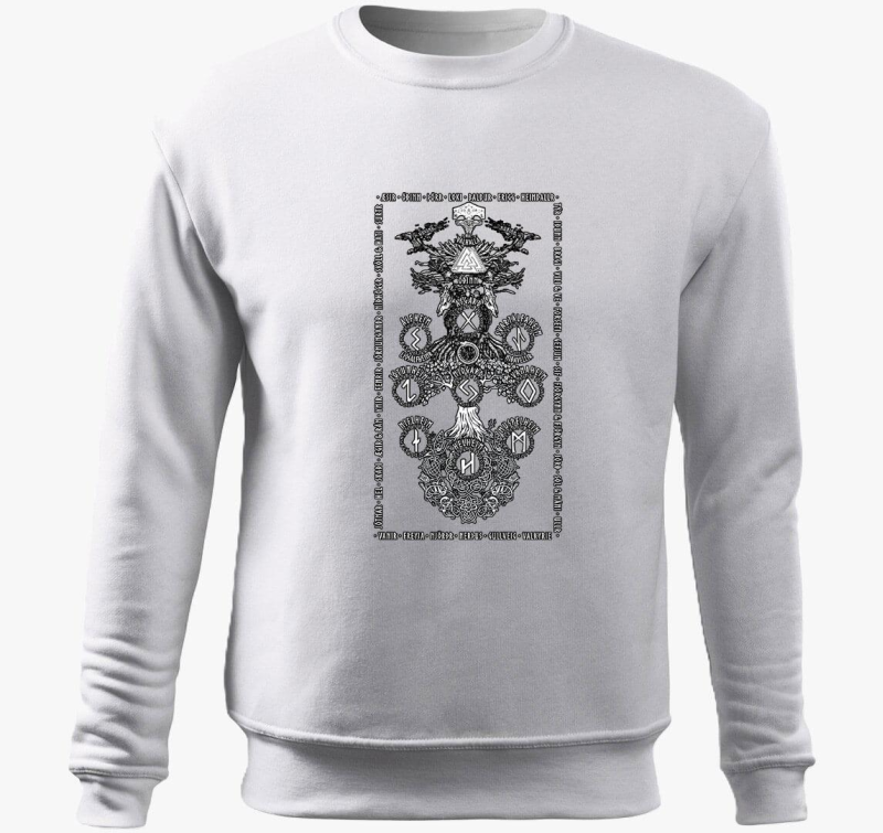 Viking Istenek pulover s kapuco