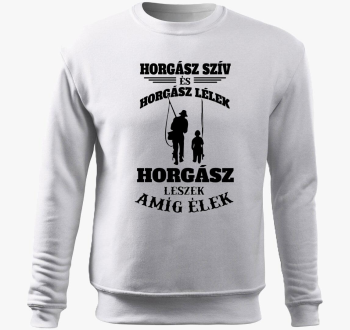 Ribič in ribič pulover s kapuco