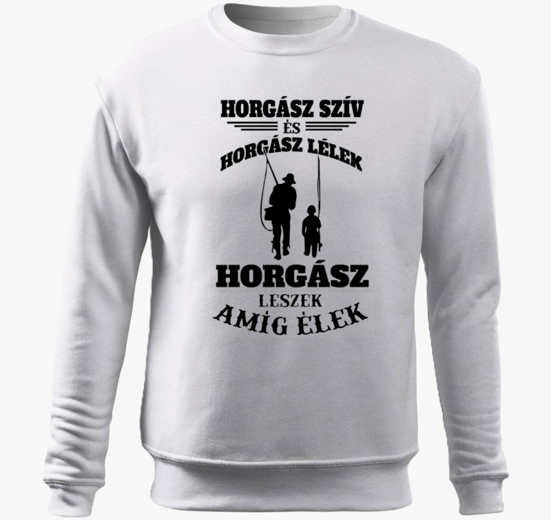 Ribič in ribič pulover s kapuco