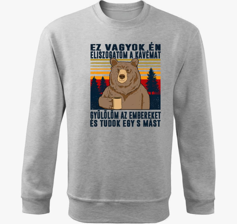 medve pulover s kapuco