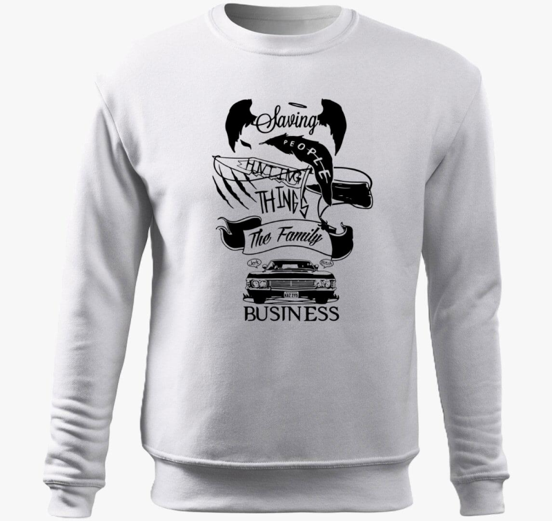 Supernatural - The family business pulover s kapuco