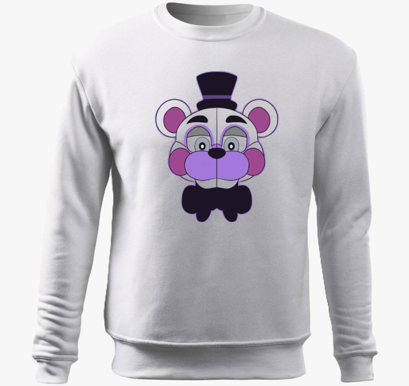 FNAF Helpy - pulover za vse osebe, ki jim je všeč lik Helpy iz grozljivke in videoigre Pet noči pri Freddyju
