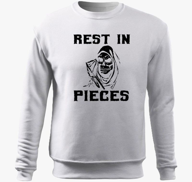 Rest in Pieces pulover s kapuco