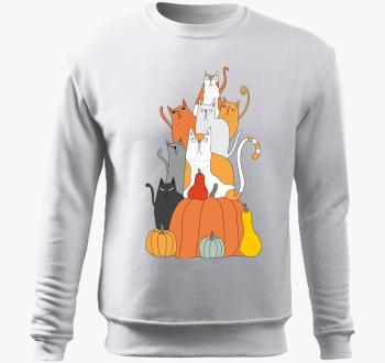 macskahalom - pulover s kapuco