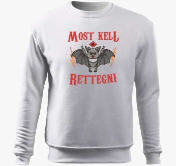 Most kell rettegni pulover s kapuco