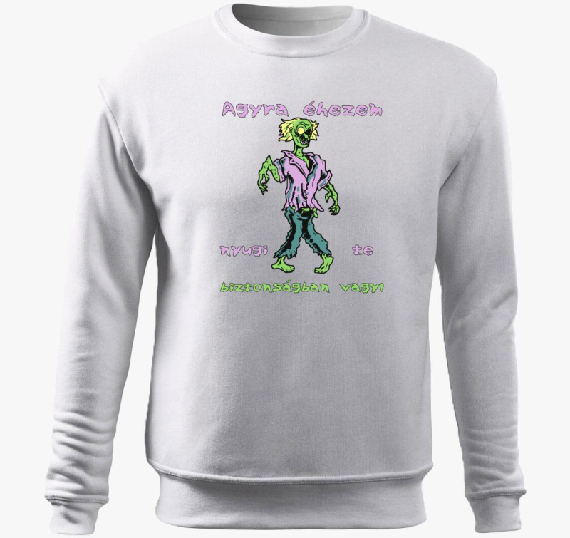 Agyra zombi halloweeni pulover s kapuco