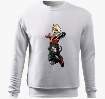 My Hero Academia Bakugo Katsuki pulover s kapuco