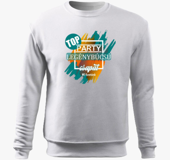 TOP Csapat pulover s kapuco