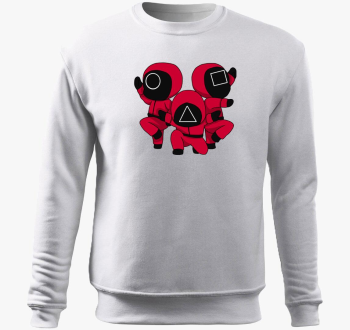 Squid Game - Chibi pulover s kapuco