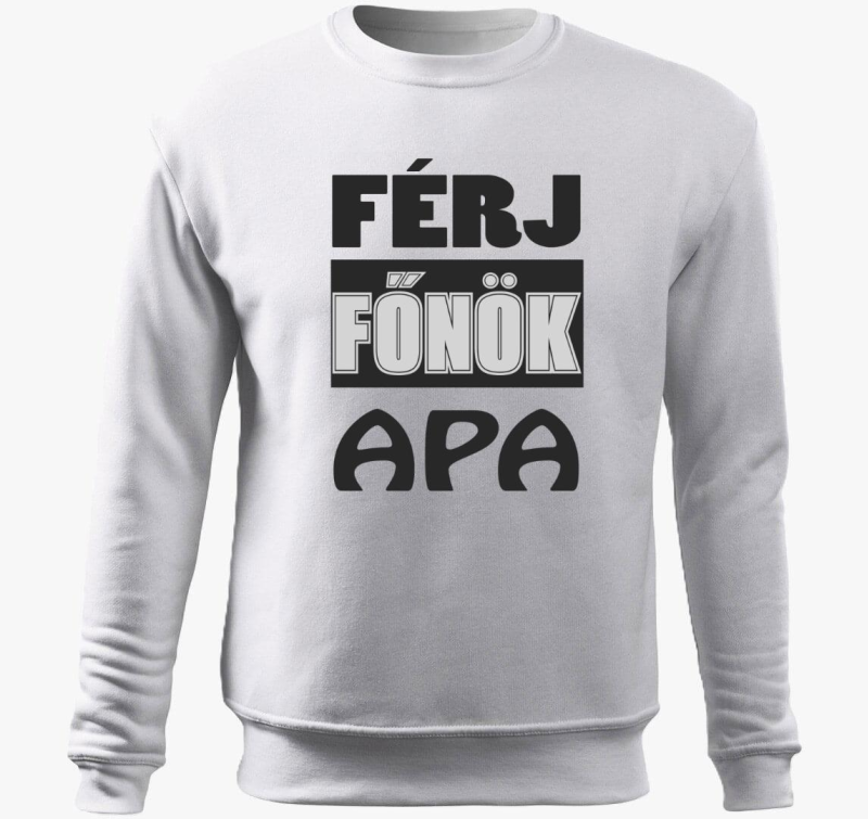 oče pulover s kapuco