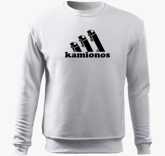 Kamionos pulover s kapuco