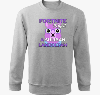 Fortnite helyett suliban landoltam pulover s kapuco