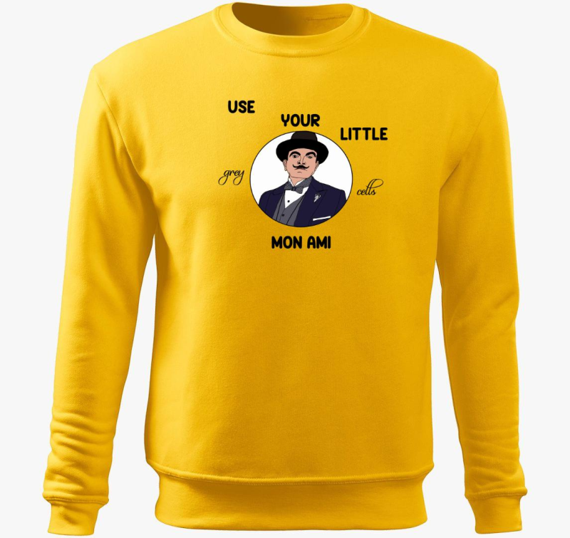 Poirot pulover s kapuco