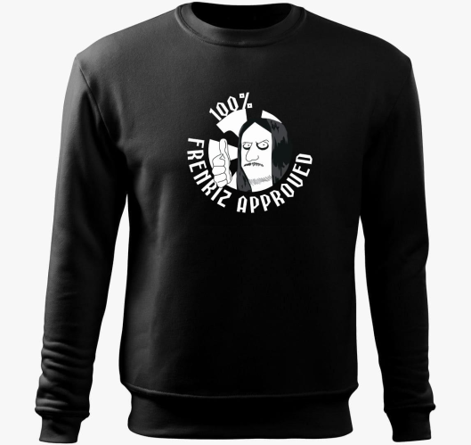 Fenriz 100% approved pulover s...