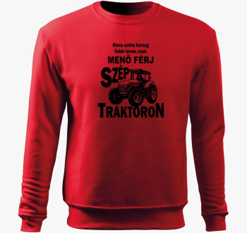Nincs herceg bela lovon csak traktoron pulover s kapuco