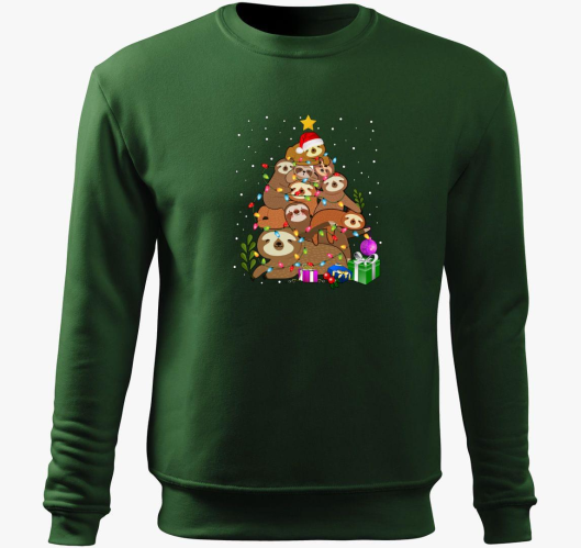 Lusta pulover s kapuco