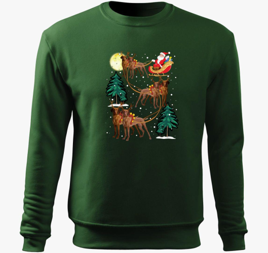 Vizsla pulover s kapuco