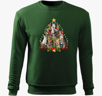 macskaland pulover s kapuco