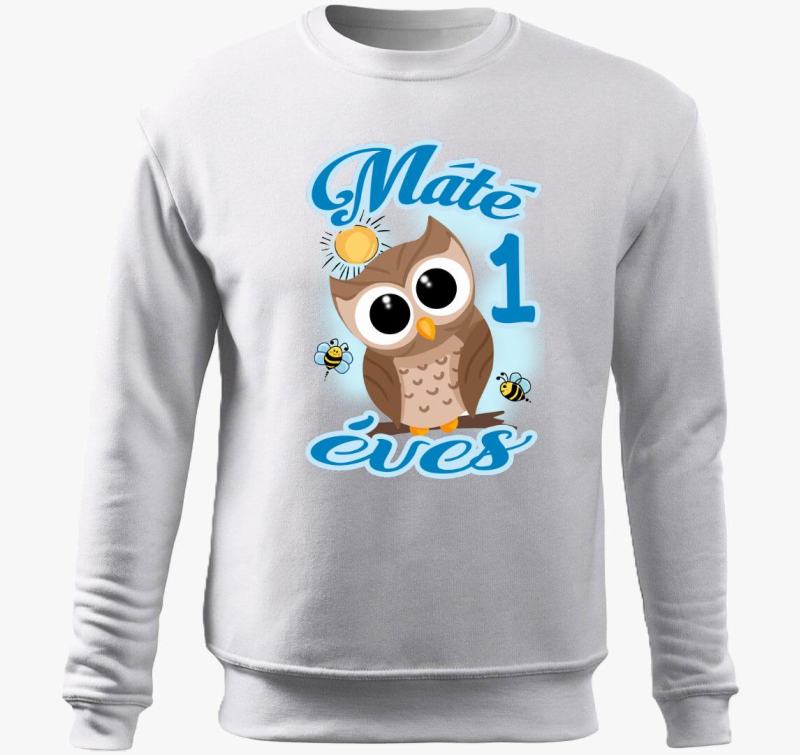 Bagoly gyerek pulover s kapuco