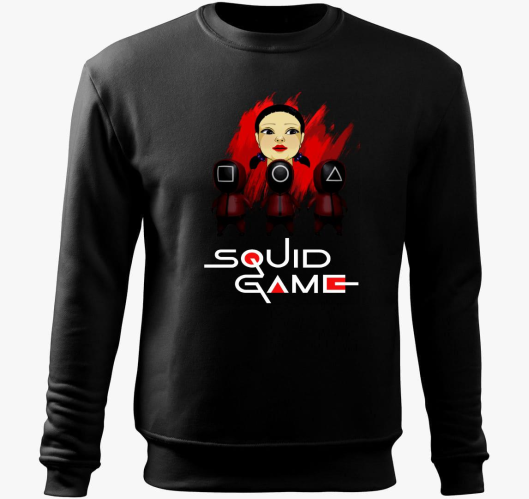 Squid Game poster style pulove...