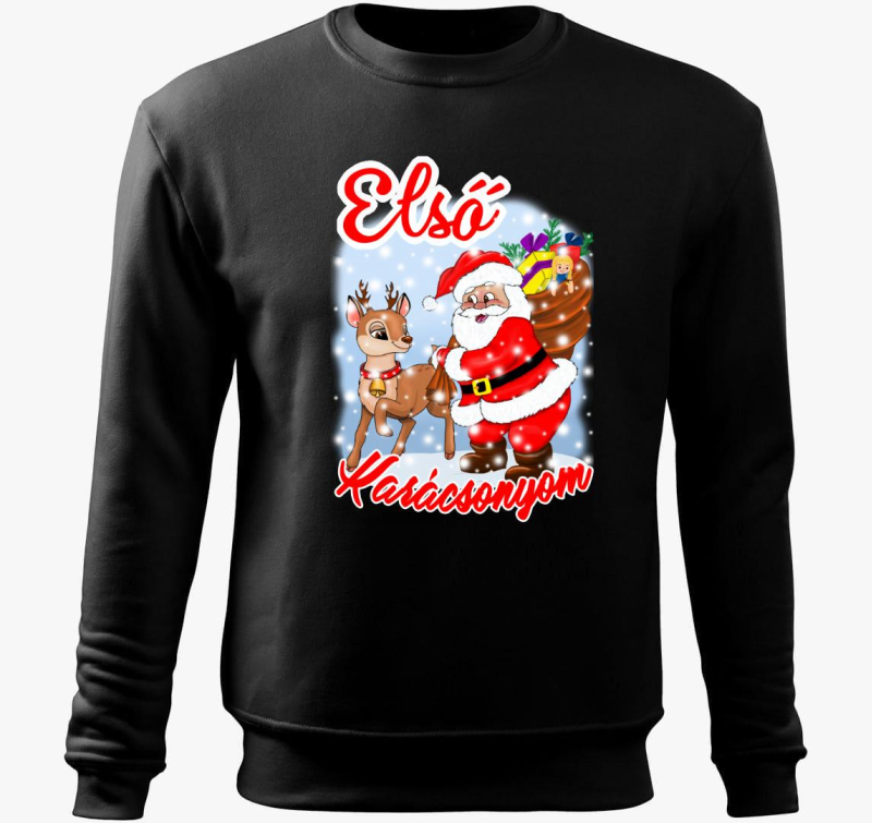 szarvas gyerek pulover s kapuco