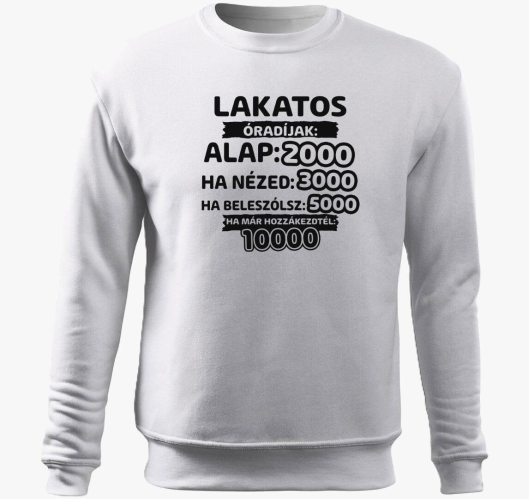 Lakatos munka pulover s kapuco