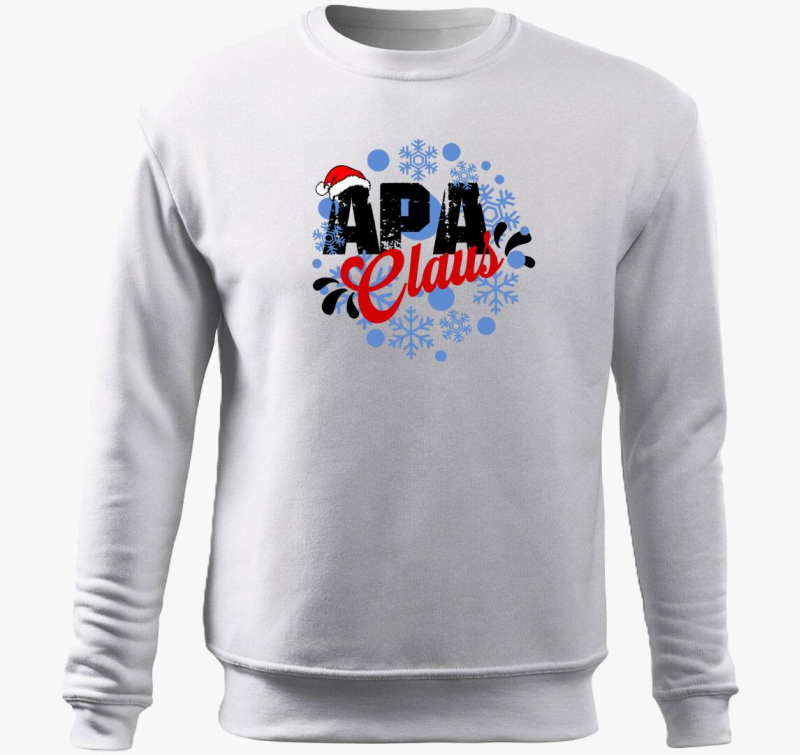 Oče Claus pulover s kapuco