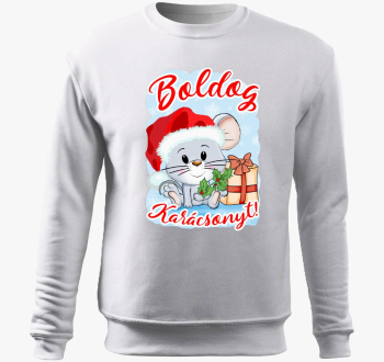 Boldog pulover s kap