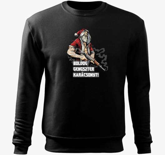 Boldog gengszter pulover s kap...