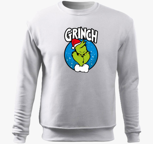 Grincs pulover s kapuco