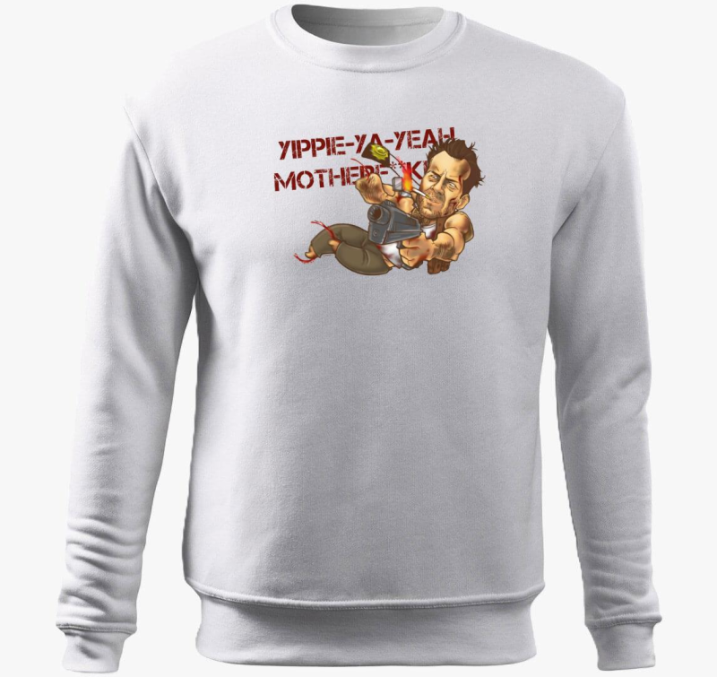 add -Die Hard- Yippie-ki-yay pulover s kapuco