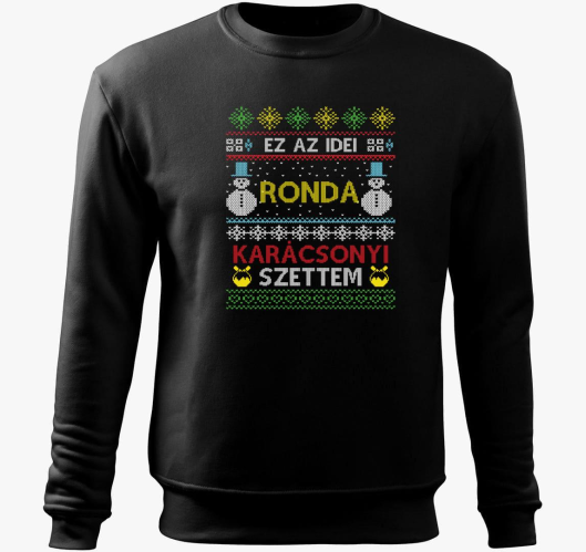 Ronda pulover s kapuco