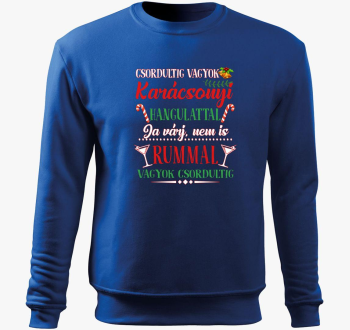 Csordultig sem pulover s kapuco