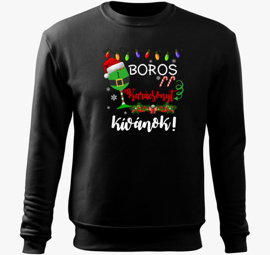 Boros pulover s kapuco