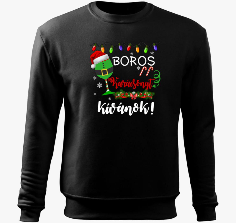 Boros pulover s kapuco