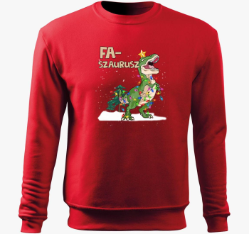 Fa-szaurusz pulover s kapuco