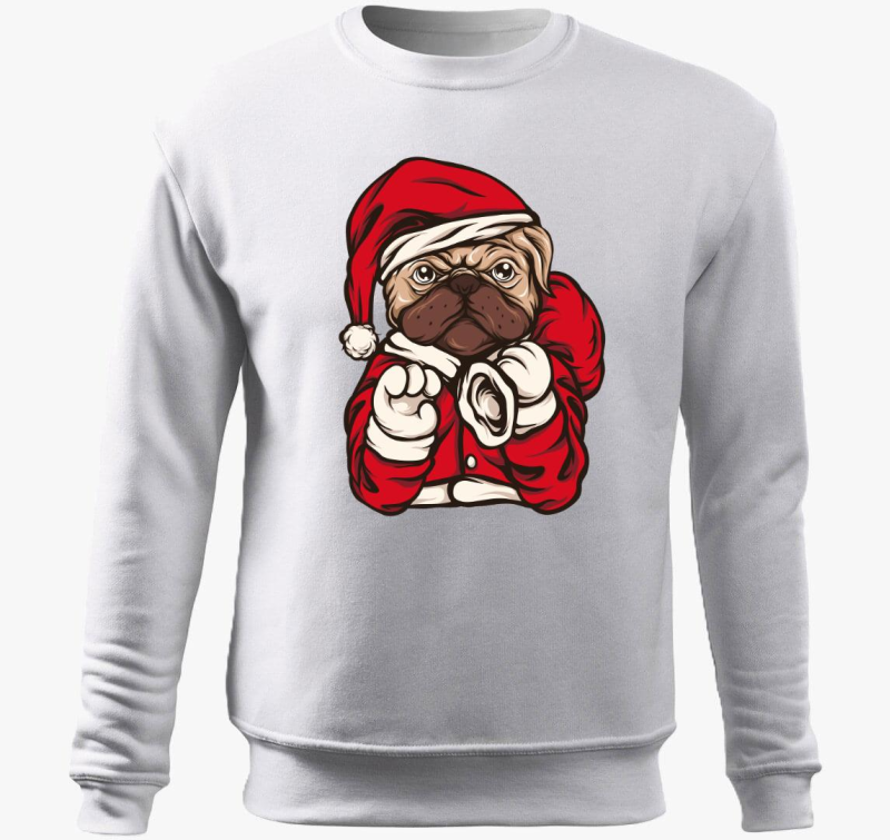 Mopszos pulover s kapuco