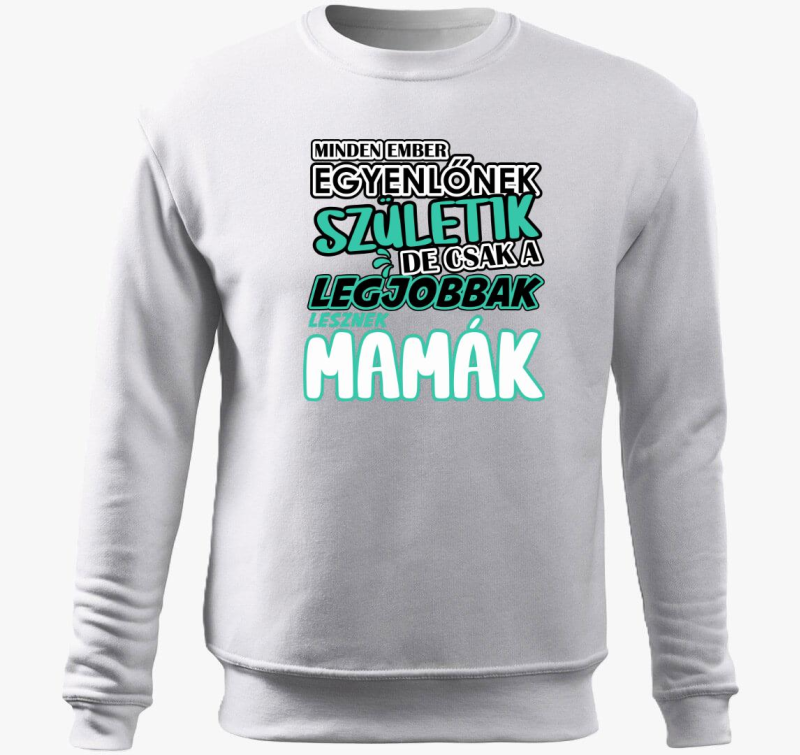 Mama pulover s kapuco