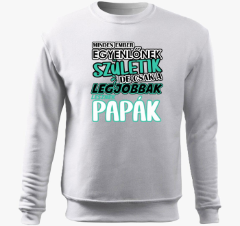 Papa pulover s kapuco