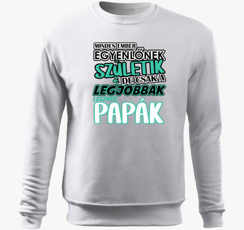 Papa pulover s kapuco