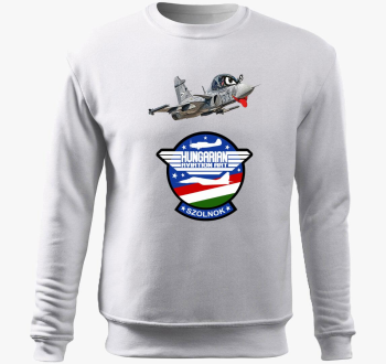 Hungarian Aviation Art Patch Gripen pulover s kapuco