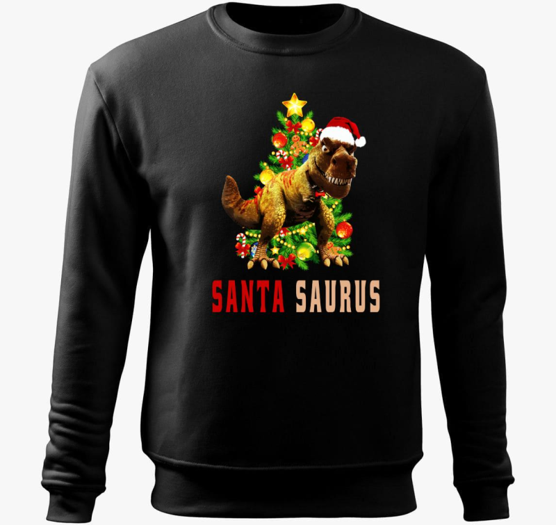 Santa Saurous pulover s kapuco