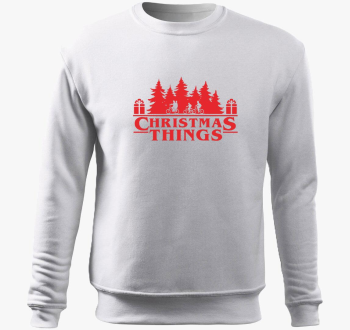 Christmas things Stranger Things pulover s kapuco