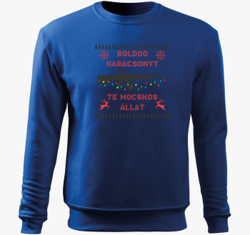 Boldog te mocskos pulover s kapuco
