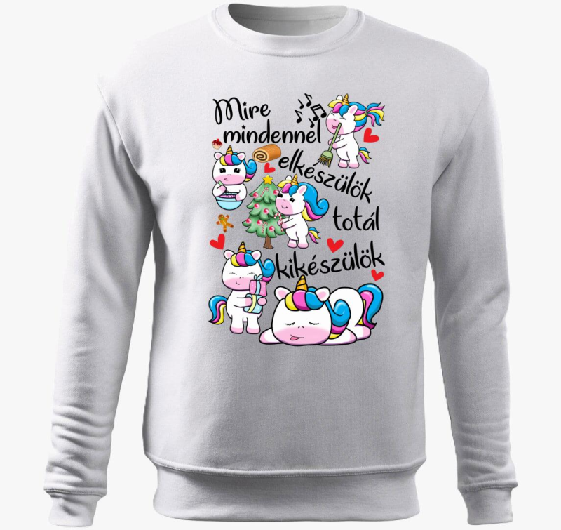 unikornis pulover s kapuco